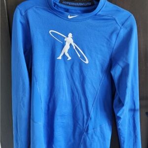 Nike Hyperwarm Men’s Swingman Shirt Blue